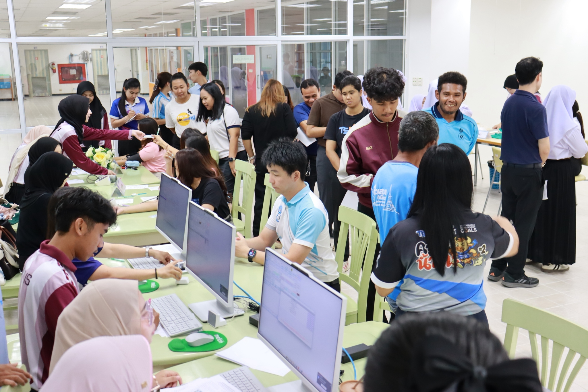 LeRT เปิดพื้นที่บริการสุขภาพ สนับสนุนกิจกรรมฉีดวัคซีนป้องกันไข้หวัดใหญ่