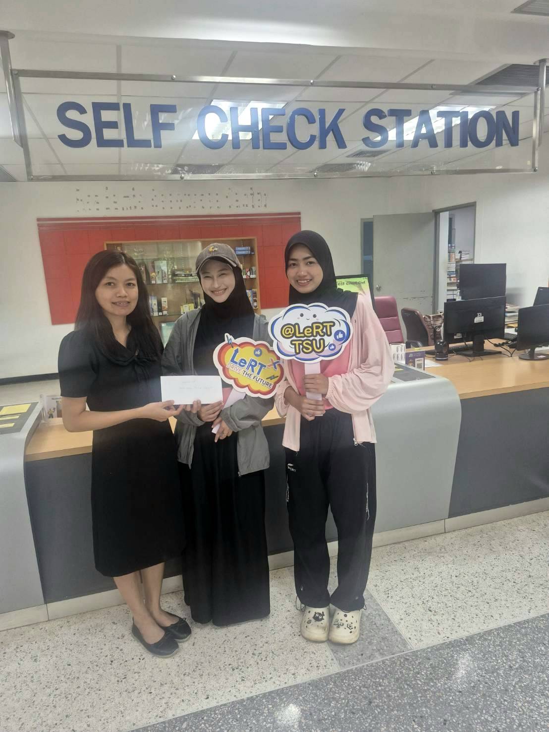 เปิดมุมมองใหม่ของห้องสมุด LeRT ผ่านกิจกรรม Library TikTok Challenge