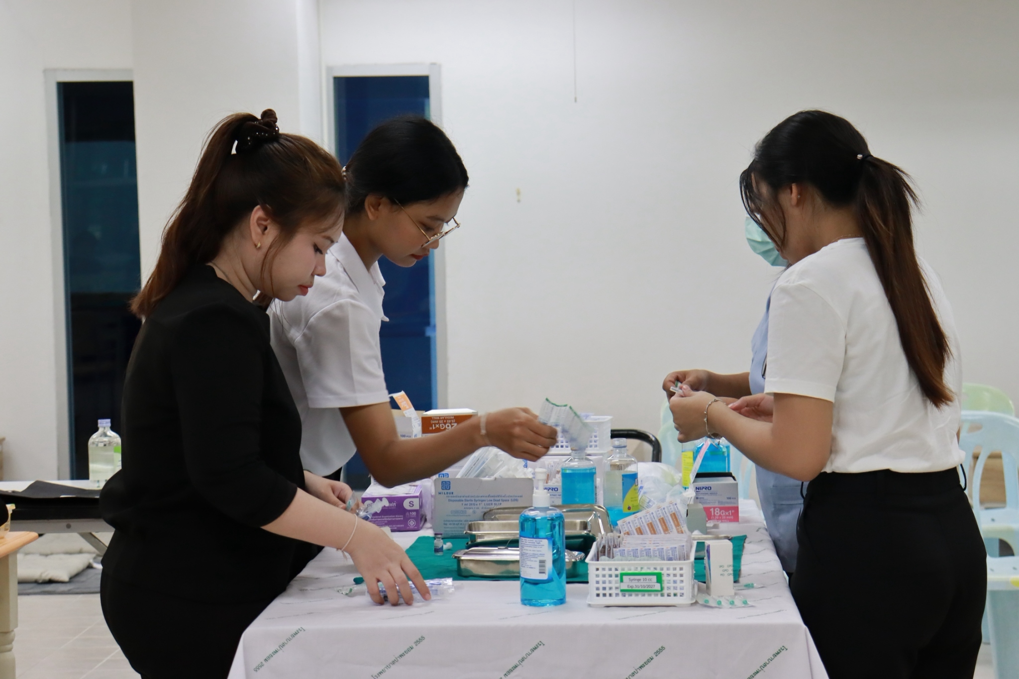 LeRT เปิดพื้นที่บริการสุขภาพ สนับสนุนกิจกรรมฉีดวัคซีนป้องกันไข้หวัดใหญ่