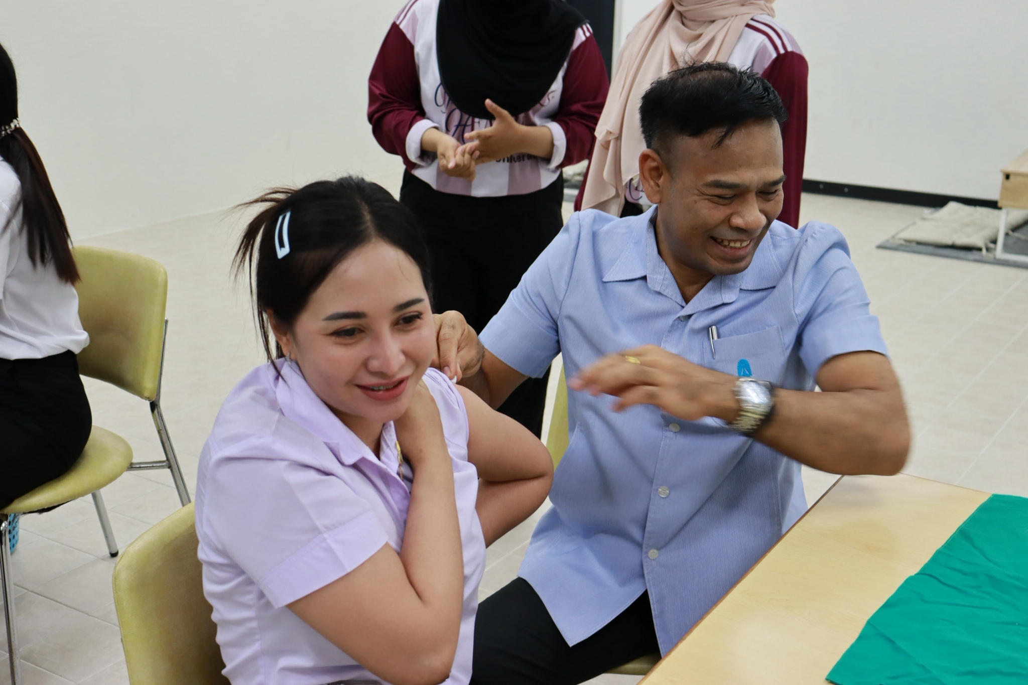 LeRT เปิดพื้นที่บริการสุขภาพ สนับสนุนกิจกรรมฉีดวัคซีนป้องกันไข้หวัดใหญ่