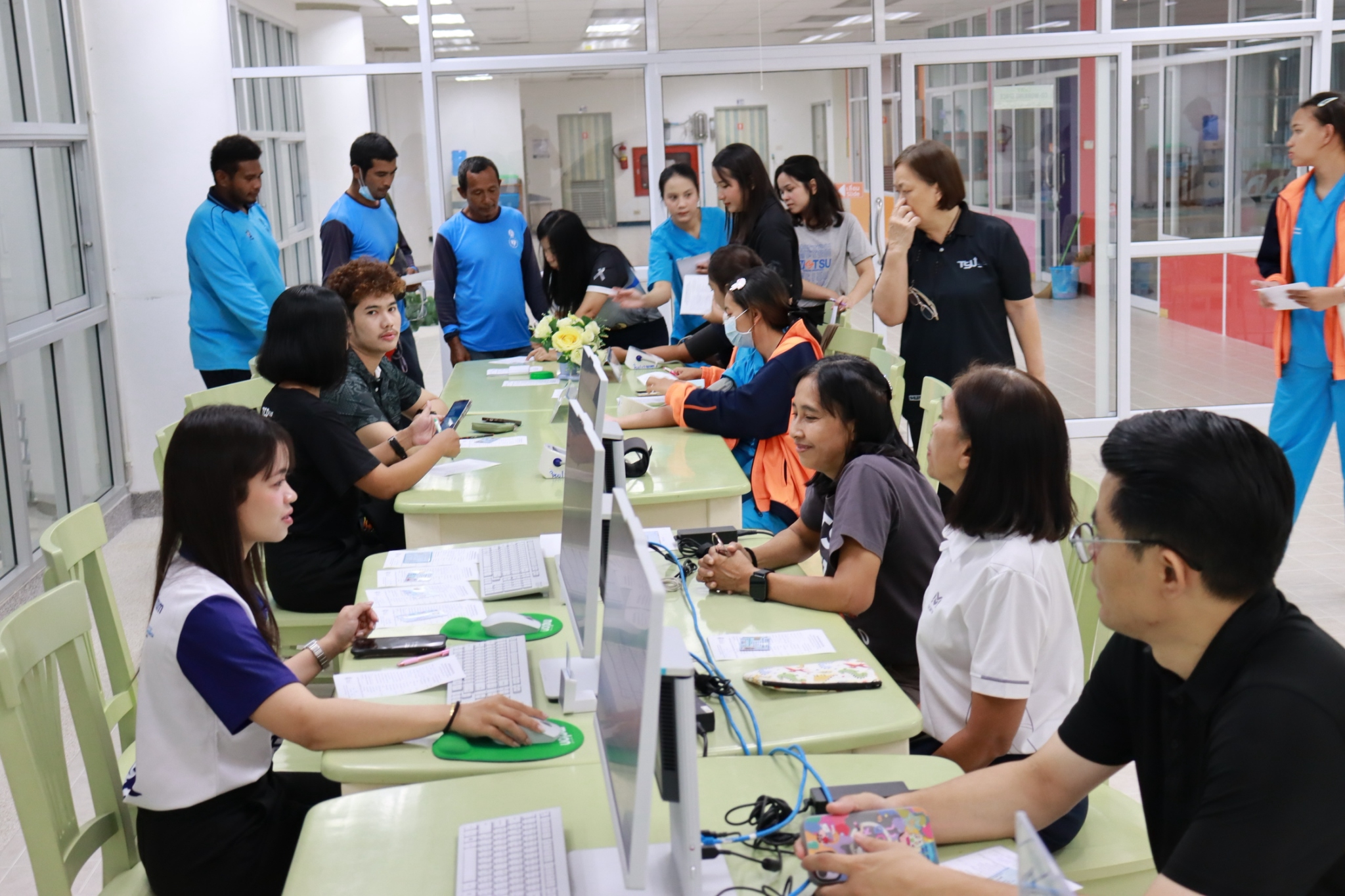LeRT เปิดพื้นที่บริการสุขภาพ สนับสนุนกิจกรรมฉีดวัคซีนป้องกันไข้หวัดใหญ่