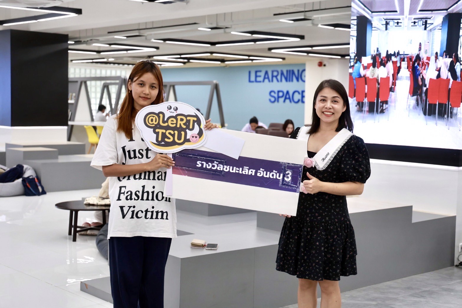 เปิดมุมมองใหม่ของห้องสมุด LeRT ผ่านกิจกรรม Library TikTok Challenge