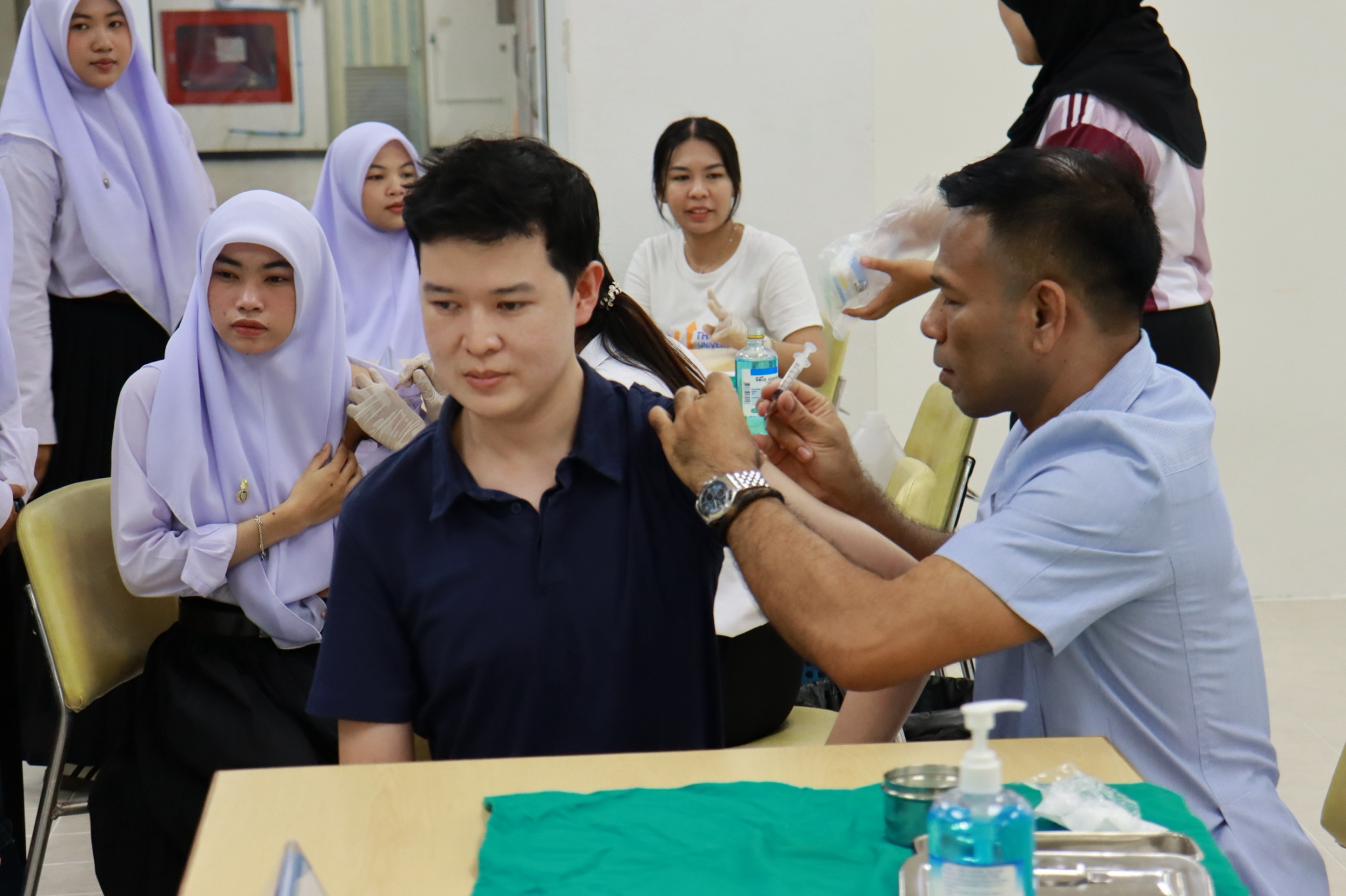 LeRT เปิดพื้นที่บริการสุขภาพ สนับสนุนกิจกรรมฉีดวัคซีนป้องกันไข้หวัดใหญ่