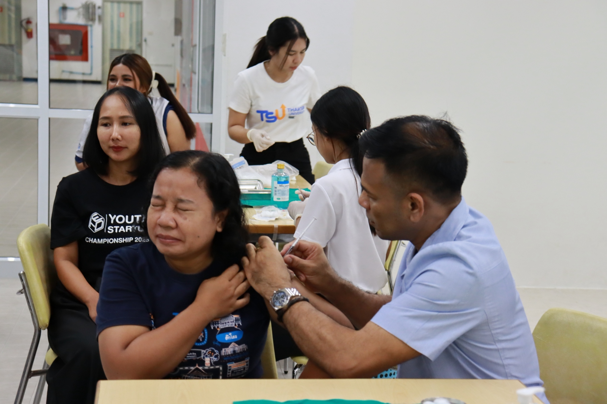 LeRT เปิดพื้นที่บริการสุขภาพ สนับสนุนกิจกรรมฉีดวัคซีนป้องกันไข้หวัดใหญ่