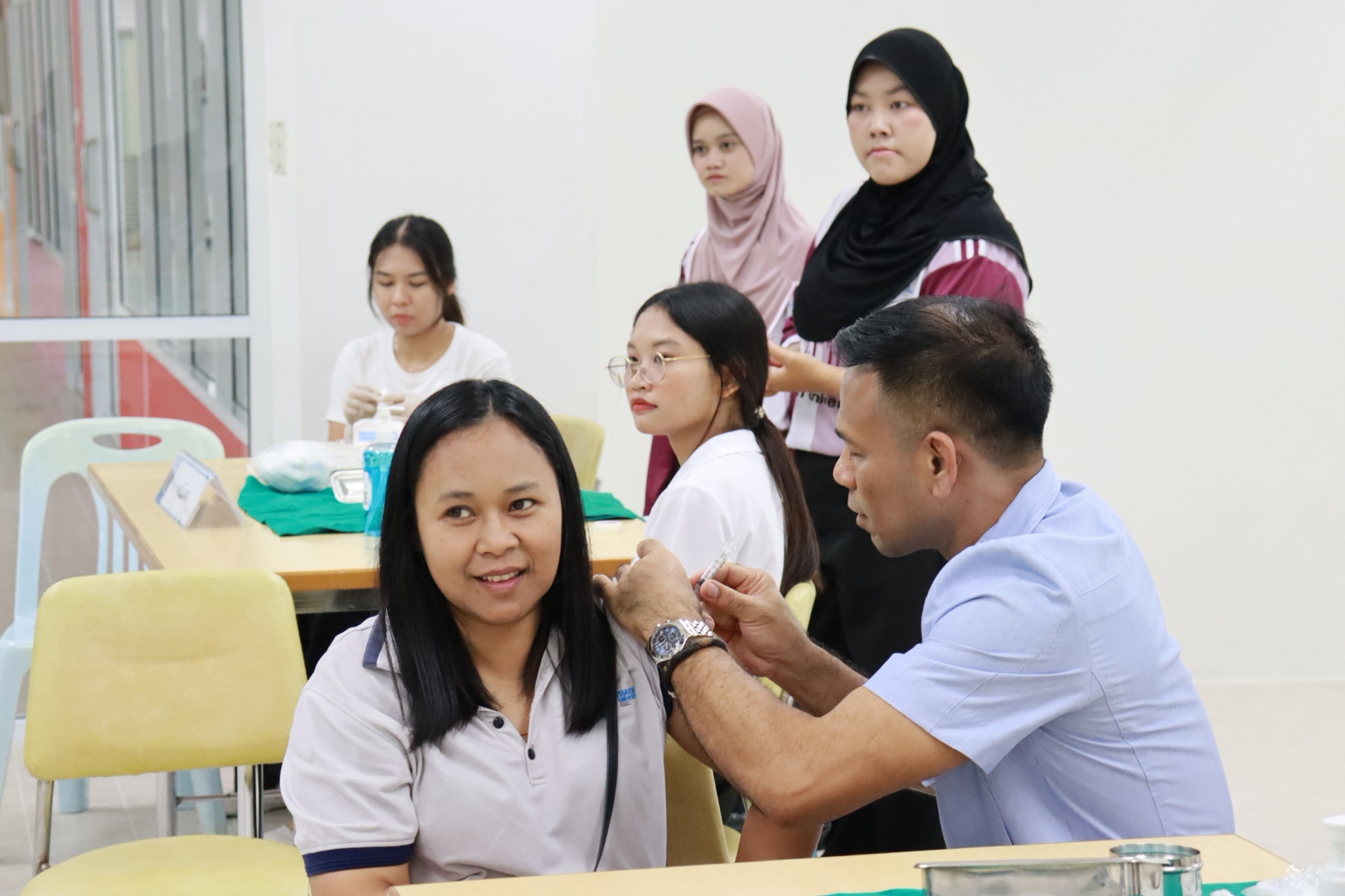LeRT เปิดพื้นที่บริการสุขภาพ สนับสนุนกิจกรรมฉีดวัคซีนป้องกันไข้หวัดใหญ่