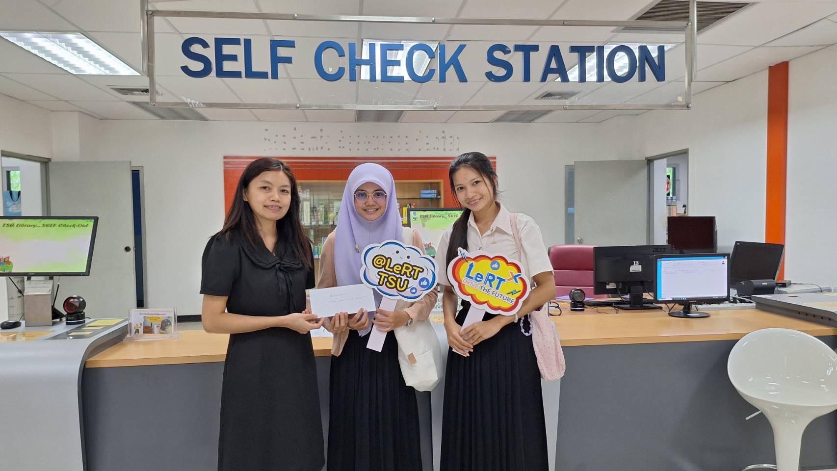 เปิดมุมมองใหม่ของห้องสมุด LeRT ผ่านกิจกรรม Library TikTok Challenge